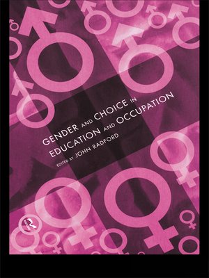 cover image of Gender and Choice in Education and Occupation